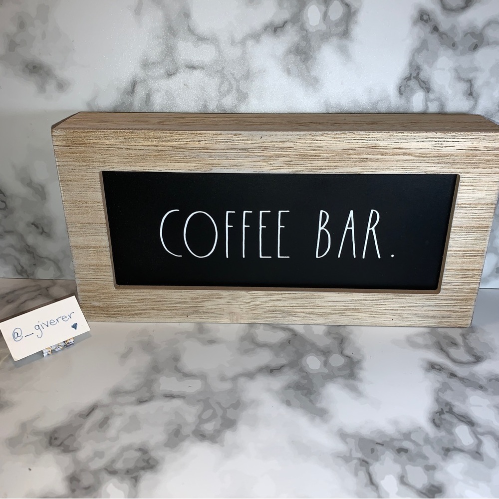 Rae Dunn “COFFEE BAR” Decor / Wall Decor / Plaque / Sign